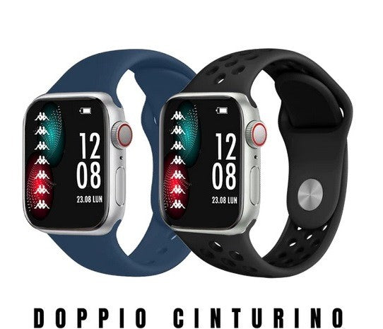 Kappa SMARTWATCH KW-P007 NERO CON CINTURINO GRIGIO E NERO